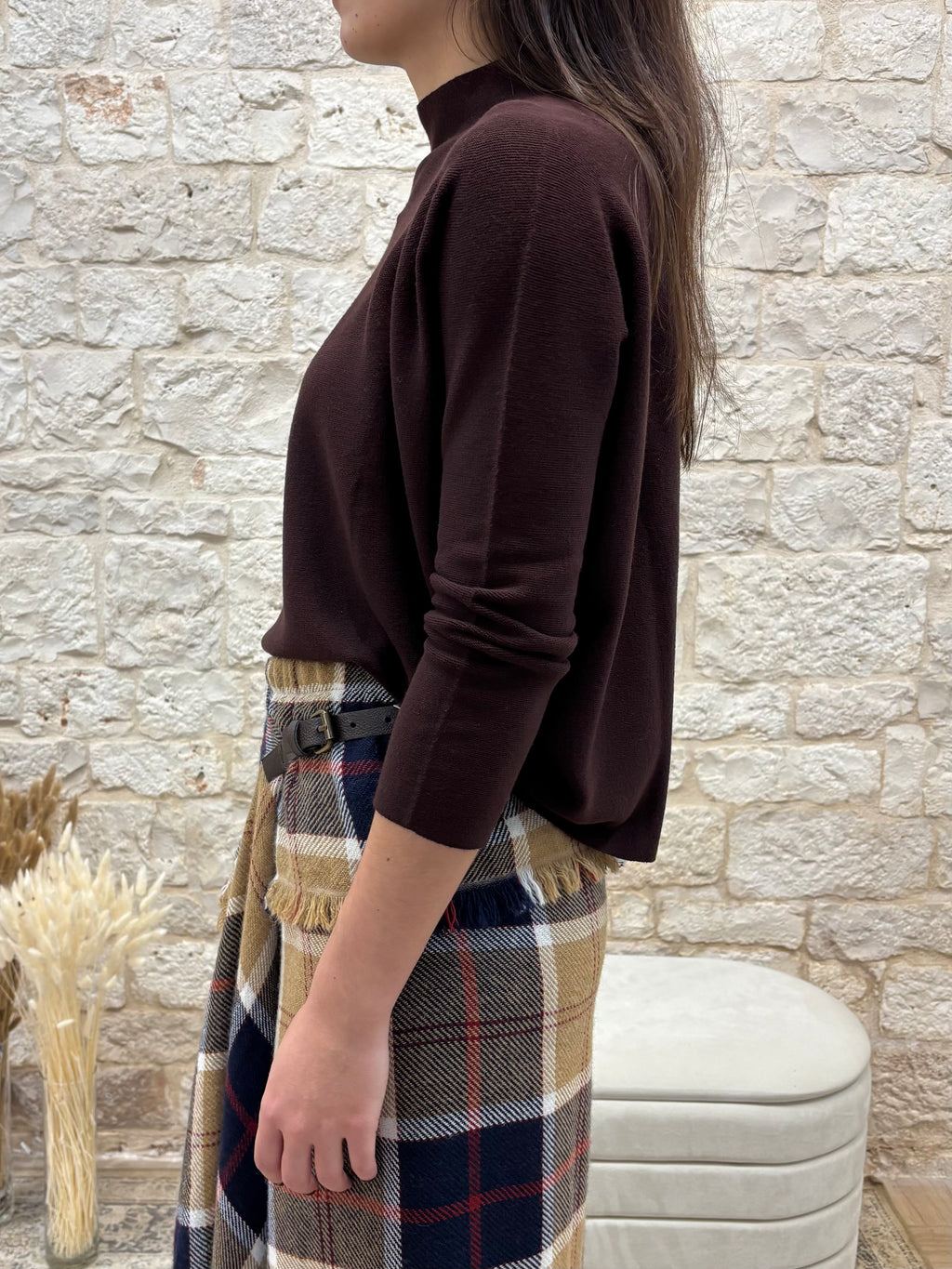 Maglia Testa di Moro a Scatola Kontatto - Collo a Cratere | VIA32