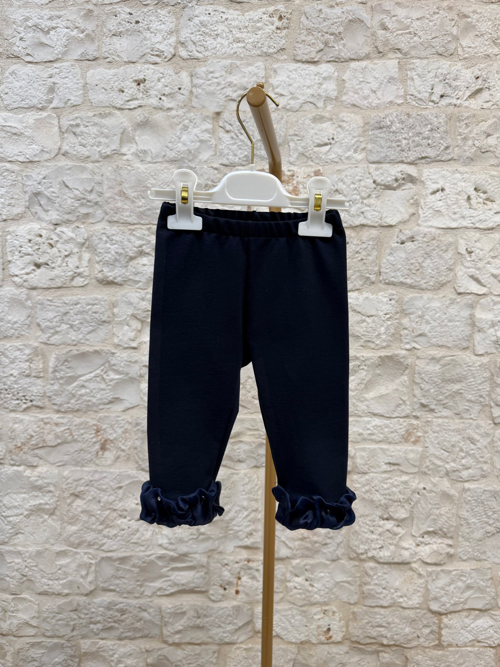 Completino Bimba Bimbaló Blu - Maglia e Pantalone con Strass | VIA32