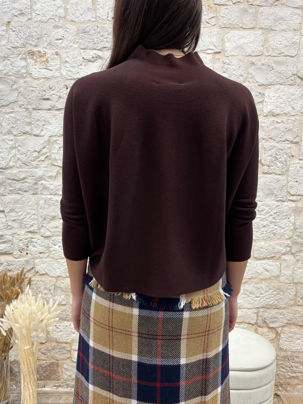 Maglia Testa di Moro a Scatola Kontatto - Collo a Cratere | VIA32