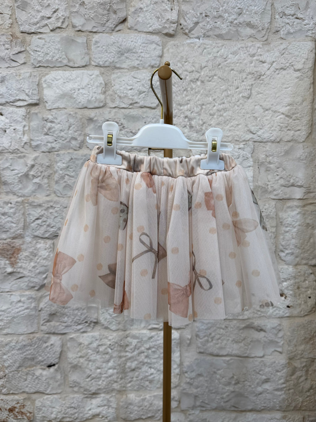 Completino Bimba Bimbaló - Felpa e Gonna in Tulle Elegante | VIA32